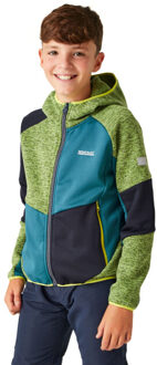 Regatta Kinder/kinder dissolver viii full zip fleecejack Groen - 104