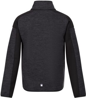 Regatta Kinder/Kinder Highton III Fleecejack (Afdichting Grijs/Zwart) - 5-6J / 110-116cm