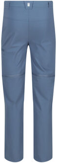 Regatta Kinder/kinder highton stretch afritsbare wandelbroek Blauw - 104