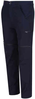 Regatta Kinder/kinder highton stretch afritsbare wandelbroek Blauw - 146/152