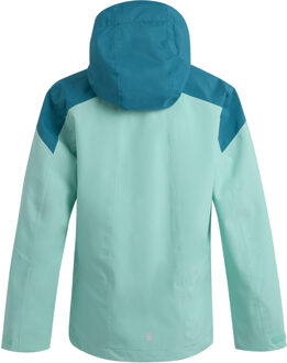 Regatta Kinder/Kinder Highton VI Waterdichte Jas (Aruba Blauw/Exotisch Plume/Icy Morn) - maat 3-4J / 98-104cm Turquoise