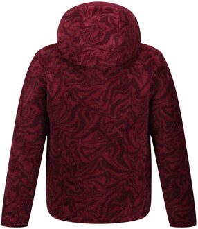 Regatta Kinder/Kinder Kyrell Omkeerbaar jack met zebraprint (Mineraalrood/Bourgondië) Zalm
