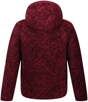 Regatta Kinder/kinder kyrell omkeerbaar jack met zebraprint Rood - 116