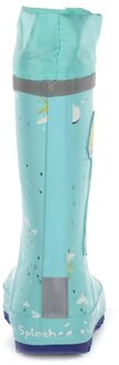 Regatta Kinder/kinder peppa pig splash square wellington boots Blauw