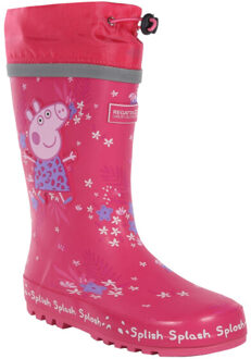 Regatta Kinder/kinder splash peppa pig tropical wellington laarzen - maat 32 Roze