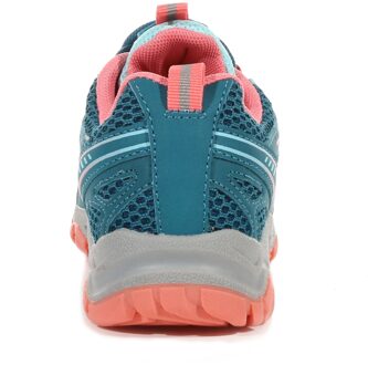 Regatta Kinder/Kinder Vendeavour Wandelschoenen (Tahitiaanse tijger/schelp roze) Groenblauw - EU 22 / UK 5