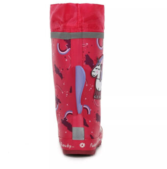 Regatta Kinder/kinderen eenhoorn peppa pig wellington laarzen Roze - 28