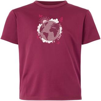 Regatta Kinderen/Kinderen Alvarado IX Aarde T-Shirt (Beaujolais) Rood
