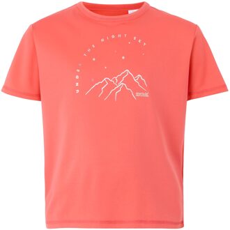 Regatta Kinderen/Kinderen Alvarado IX Berg T-Shirt (Perzikbloesem)