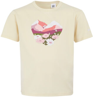 Regatta Kinderen/Kinderen Alvarado IX Bloemen T-Shirt (Lichte vanille) - maat Wit