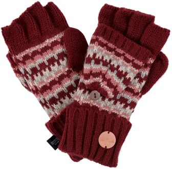 Regatta Kinderen/kinderen baneberry gebreide vingerloze handschoenen Rood - 110/116