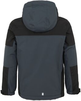 Regatta Kinderen/Kinderen Beamz IV Waterdichte Jas (Afdichting Grijs/Zwart) - 5-6J / 110-116cm