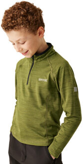 Regatta Kinderen/kinderen berley half zip top met lange mouwen Groen - 140