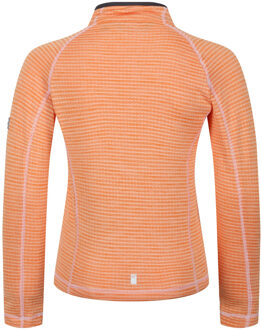 Regatta Kinderen/kinderen berley half zip top met lange mouwen Oranje - 9-10J / 134-140cm