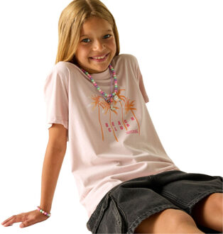 Regatta Kinderen/kinderen bosley beach club t-shirt Roze - 158