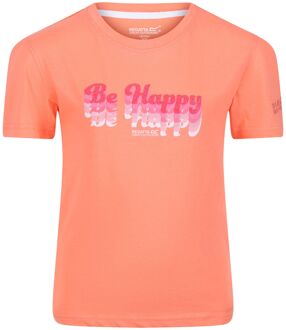 Regatta Kinderen/kinderen bosley v 3d t-shirt Oranje - 128