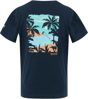 Regatta Kinderen/kinderen bosley viii parasailing t-shirt Navy
