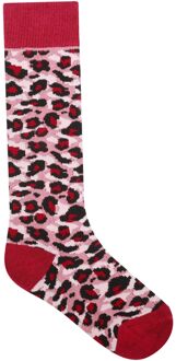 Regatta Kinderen/Kinderen Cheetah Print Skisokken (Stoffige roos) Rosé