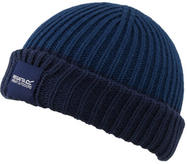 Regatta Kinderen/kinderen connora fisherman logo muts Blauw - One size
