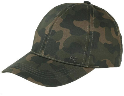 Regatta Kinderen/kinderen cuyler iii camo cap Groen - One size