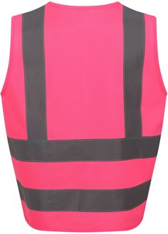 Regatta Kinderen/Kinderen Hi-Vis Vest (Fluro Roze)