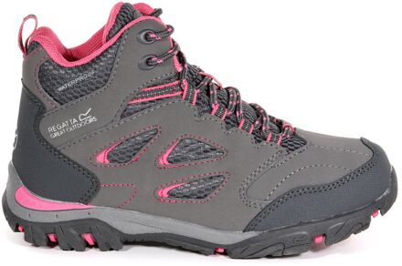 Regatta Kinderen/Kinderen Holcombe IEP Junior Wandelschoenen (Staal/Tulp) Grijs - EU 29 / UK 11