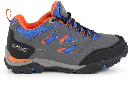 Regatta Kinderen/Kinderen Holcombe Lage Junior Wandelschoenen (Bruyèrehout / Blaas Oranje) - EU 30 / UK 12