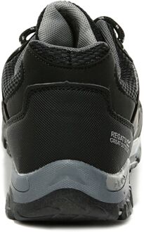 Regatta Kinderen/Kinderen Holcombe Lage Junior Wandelschoenen (Zwart/Graniet) - EU 29 / UK 11