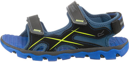 Regatta Kinderen/Kinderen Kota Drift Sandalen (Nautisch Blauw/Elektrische Kalk) Veelkleurig