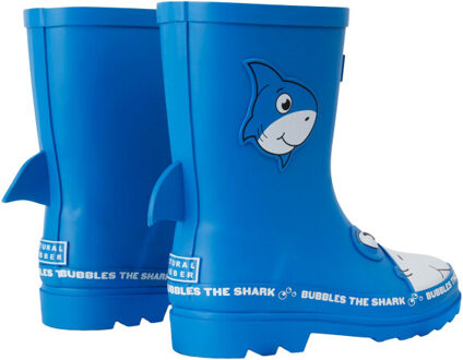 Regatta Kinderen/kinderen mudplay ii bubbles de haai wellington laarzen Blauw - 34