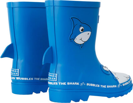 Regatta Kinderen/Kinderen Mudplay II Bubbles De Haai Wellington Laarzen (Blauw) - maat