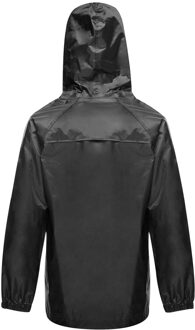 Regatta Kinderen/Kinderen Pro Stormbreak Waterdicht Jasje (Zwart) - maat 7-8J / 122-128cm