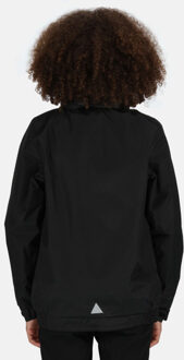 Regatta Kinderen/kinderen waterdicht windproof dover-jasje Zwart - 152