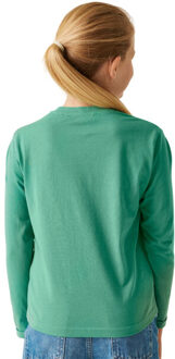 Regatta Kinderen/kinderen wenbie iii flower mountain t-shirt - maat 146/152 Groen