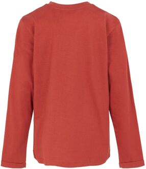 Regatta Kinderen/Kinderen Wenbie III Foto Split T-shirt met lange mouwen (Rood Oker) - maat