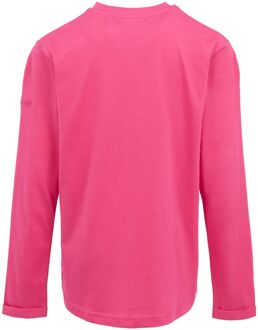 Regatta Kinderen/Kinderen Wenbie III Harten & Bloemen T-shirt met lange mouwen (Heet Roze) - maat 9-10J / 134-140cm