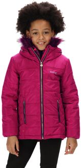 Regatta Kinderen/kinderen westhill faux fur trim hooded jacket Rood - 164
