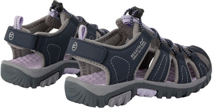 Regatta Kinderen/Kinderen Westshore Sandalen (Marine/Lila Frost) Navy - EU 19 / UK 3