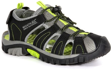 Regatta Kinderen/Kinderen Westshore Sandalen (Zwart/Lijkgroen) - EU 20 / UK 4