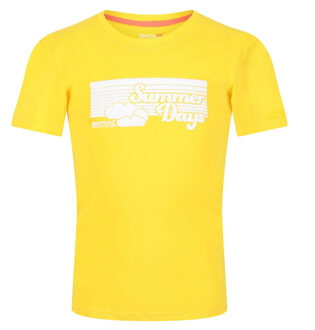 Regatta Kinderen/kinderen zonsondergang t-shirt Geel - 140