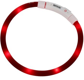 Regatta LED Halsband voor honden (Rood)