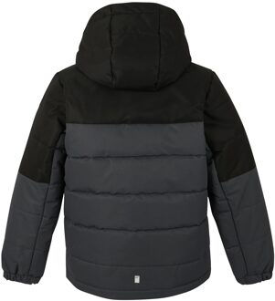 Regatta Lofthouse geïsoleerde jas voor kinderen/Kinderen (Zwart/Seal Grijs)