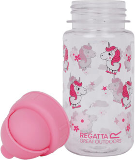 Regatta Luna Het Eenhoorn Rietje Tritan 0,35L Fles (Zacht Roze) Lichtroze - One Size