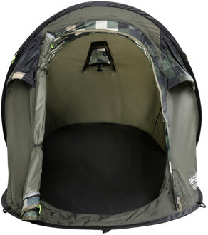 Regatta Malawi pixelated 2 persoons pop-up tent Veelkleurig - One size