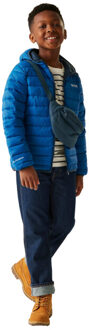 Regatta Marizion gewatteerde jas met capuchon voor kinderen/kinderen Blauw - 170/176