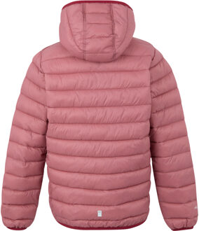 Regatta Marizion gewatteerde jas met capuchon voor kinderen/Kinderen (Donker piment/stofroos) Lichtroze - 3-4J / 98-104cm