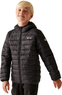 Regatta Marizion gewatteerde jas met capuchon voor kinderen/kinderen Zwart - 116