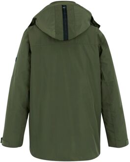 Regatta Marron geïsoleerde waterdichte jas heren (Olijfnacht / Zwart) - 2XL