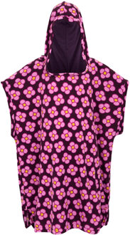 Regatta Meisjes badjas met draaiende bloem van Orla Kiely (Morello) Lila - 8J / 128cm