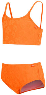Regatta Meisjes dakaria ii bikini set met bloemen Oranje - 104